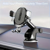Multi-Functional Dashboard Air Vent Car Phone Mount, Retractable Rotating with Automatic Locking, Wall Mount, ABS Material, for Safe Navigation