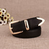 Women's Paint Alloy Buckle Belt