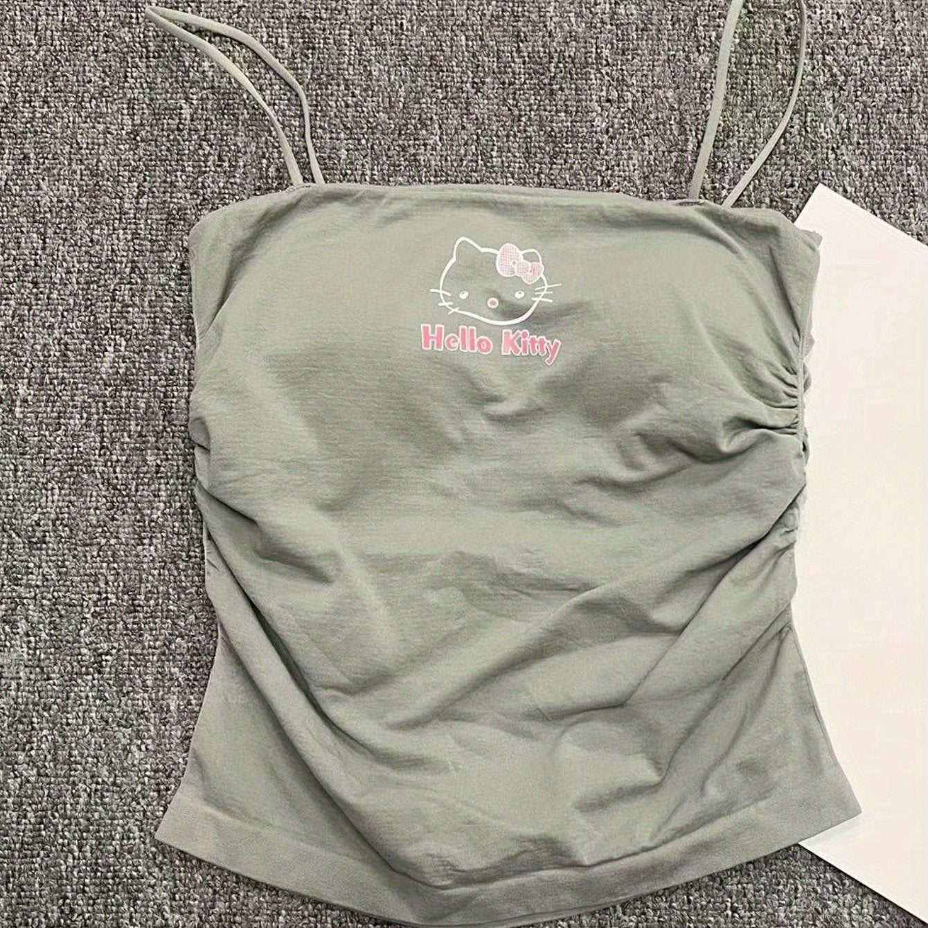 [Cute Sanrio Camisole] Sanrio Cute Camisole - Sexy Valentine's Day Tank Top That Fits Snugly And Flatters The Waist, Perfect Loungewear, an Ideal Gift for a Good Friend