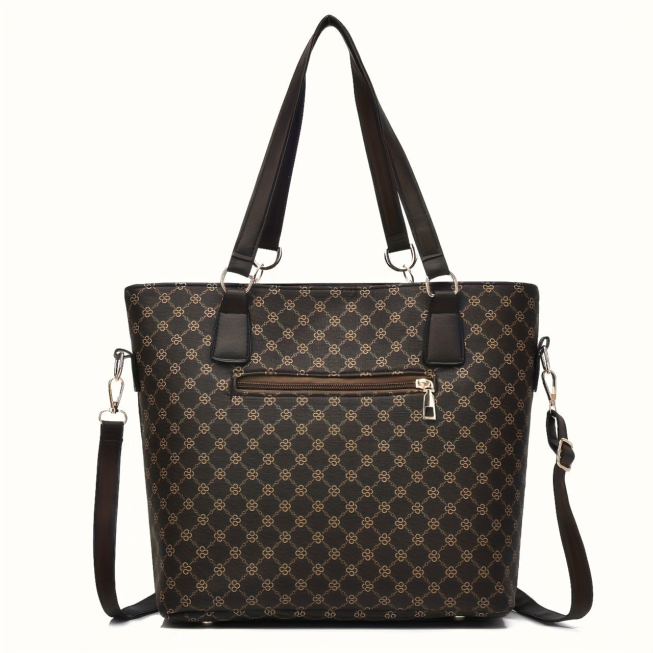 Versatile 6pcs Synthetic Leather Bag Set - Trendy Tote, Crossbody, Handbag, & More for Daily Chic