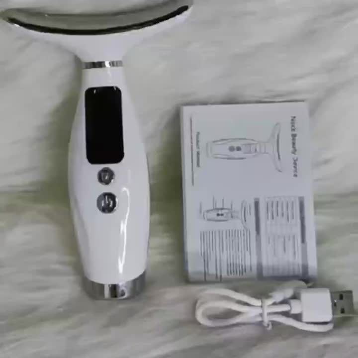 All-in-One Facial & Neck Rejuvenation Device - Cleansing, Microcurrent, Warm Moisturizing | Rechargeable Lithium Battery | Ideal Gift for Women, Beauty Device|Modern Aesthetic|Ergonomic Design