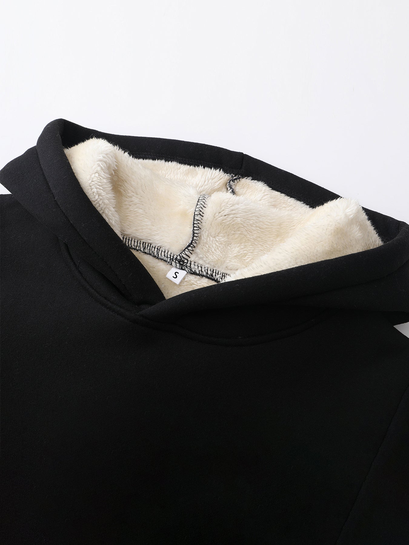 Cozy Plush Letter Print Hoodie & Pants Set for Women - Casual Knitwear, Machine Washable, Perfect for Fall/Winter