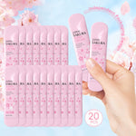 LAIKOU 20pcs Japan Sakura Hand Cream - Hypoallergenic, Moisturizing with Glycerin & Vitamin C - Travel-Friendly, Hydrating Dry Skin, Valentine'S Day Gift Option