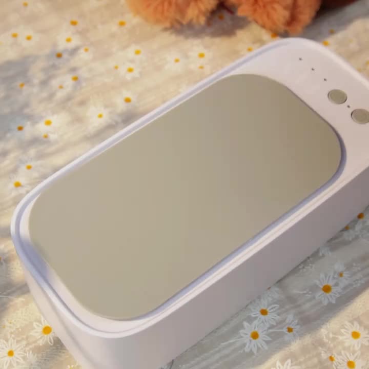 Versatile Cleaner-Portable, 360° Deep Cleaning, Rechargeable Battery-USB Powered | High Frequency Vibration Cleaning Machine, Multi-Purpose Wash for Jewelry, Glasses, Watches, Braces, Dentures & More | Effortless Home Use