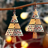 Christmas Tree Necklace And Earrings Fashion Pendant Necklace