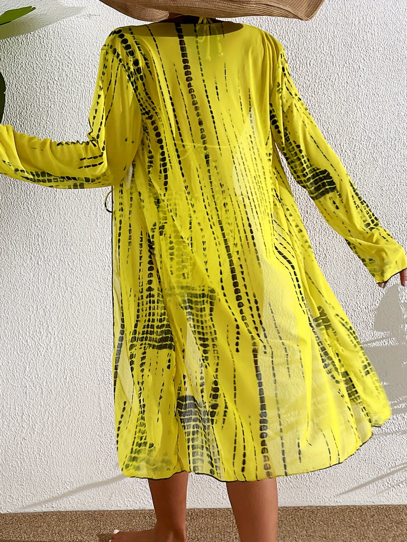Three-piece Bikini Shawl Mesh Sunscreen Set