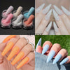 Glittery Rainbow Candy Nail Glitter Set - Ultra-Fine, Luminous Sugar Effect for Stunning Nail Art, Fragrance-Free, Ideal for Hands & Feet, Round Shape, Perfect for DIY Manicures, Nail Art Accessories