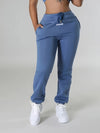 Womens Comfy Drawstring Joggers - Soft & Warm Casual Pants for Autumn/Winter Wear