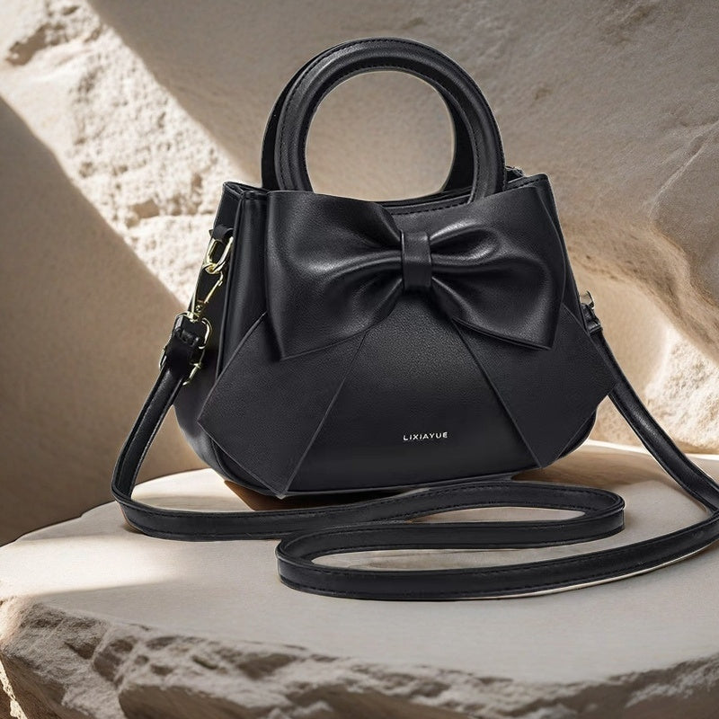 2025 Popular Bow Handbag, Casual Everything, Party Dinner, Women'S Crossbody Bag