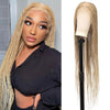 360°HD Full Lace Square Knotless Braided Wigs For Women 36 Inch Box Braid Wig With Baby Hair Blended Braided Lace Front Wig Honey Blonde With Light Blonde Ends Hand Braid Wigs