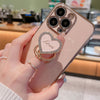 Premium Electroplated Metal Folding Stand Case for iPhone 7/8/XR/XS/11/12/13/14/15 Pro Max Plus