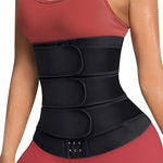 Female Waist Trainer, Waist Belt, Abdominal Control Exercise, Waist Tightening, Sauna Exercise, Waist Slimming Belt, Three Row Buckle, Three Waist Belt, Shaping Waist