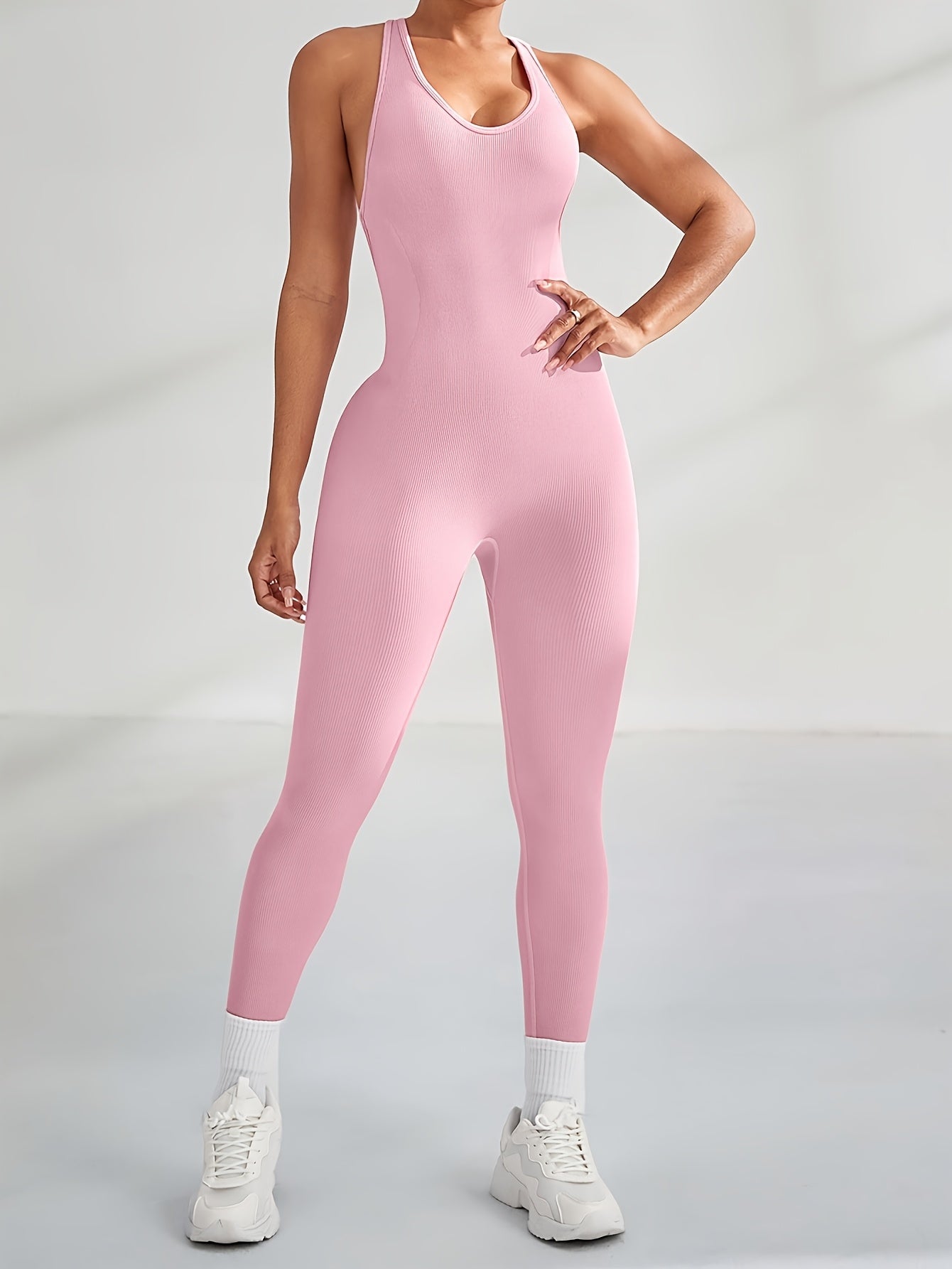 Women'S Athletic Yoga Jumpsuit