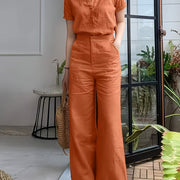 Women's Linen Casual Two-Piece Set