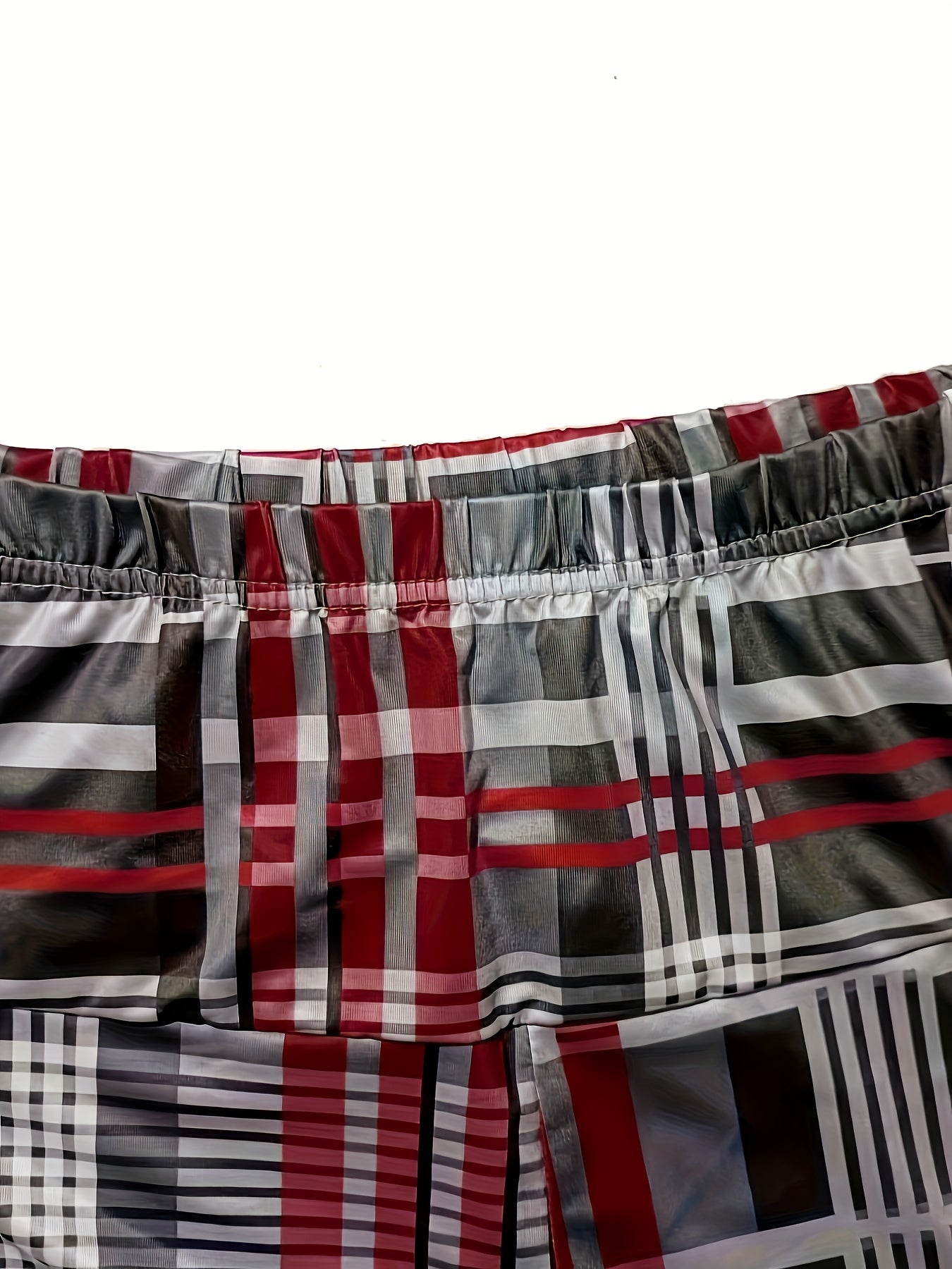 Chic Houndstooth High-Waist Wide-Leg Pants for Women - Stretchy, Casual & Machine Washable - For Women - Suitable for Everyday Wear, Work & Parties - Perfect Gift for Fashionable Women