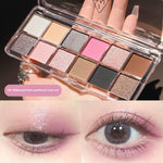 Eye Shadow Plate Earth Color Waterproof