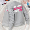 Everyday Comfort, Women's "Real Women Hustle Hard" Casual Bomber Jacket - Mint Green, Long Sleeve, Zip-Up with Pink Lips Graphic, Polyester Blend, Machine Washable, Motivational Apparel|Trendy Bomber Jacket|Smooth Texture Fab