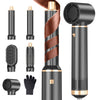 Hot Air 5 In 1 Hair Dryer Brush - Negative Ion Air Styler Curling Brush
