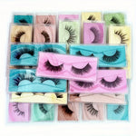 Versatile 3D Eyelash Multi-Pack: Fluffy Thick & Curling - Natural to Glam Looks (10/20/30/40 Pairs)