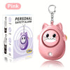 1pc Personal Safety Alarm For Women, 130 DB Loud Self Siren With LED Strobe Light, Personal Security Safe Device, Alarms For Women Elderly