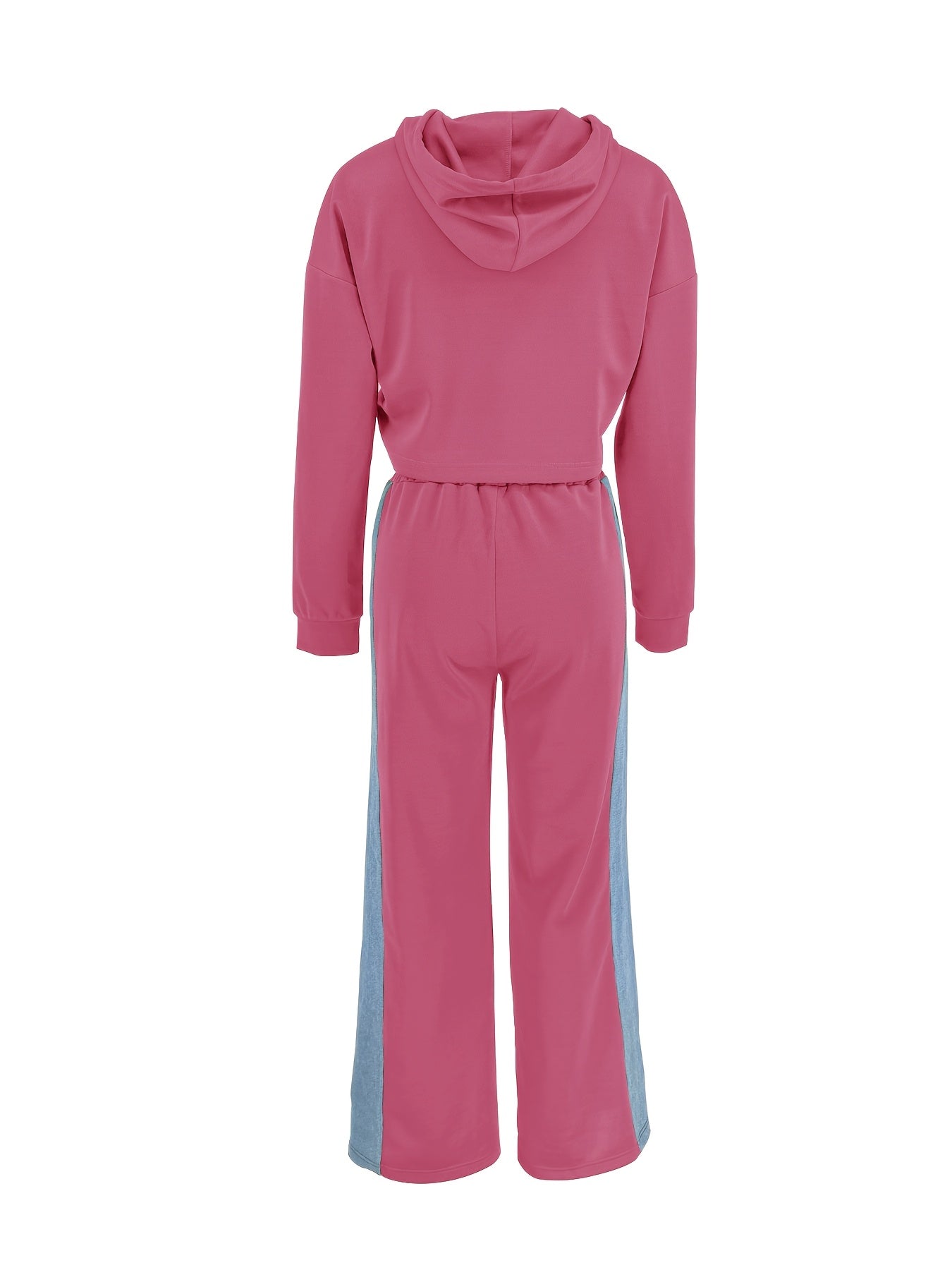 9010 Directional Vacation Leisure Outing Holiday Gathering Patchwork Women'S Suit Women'S Pants Set