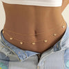 Elegant 2pcs Butterfly Pendant Waist Chains for Women - Perfect for Summer Vacations & Casual Attire