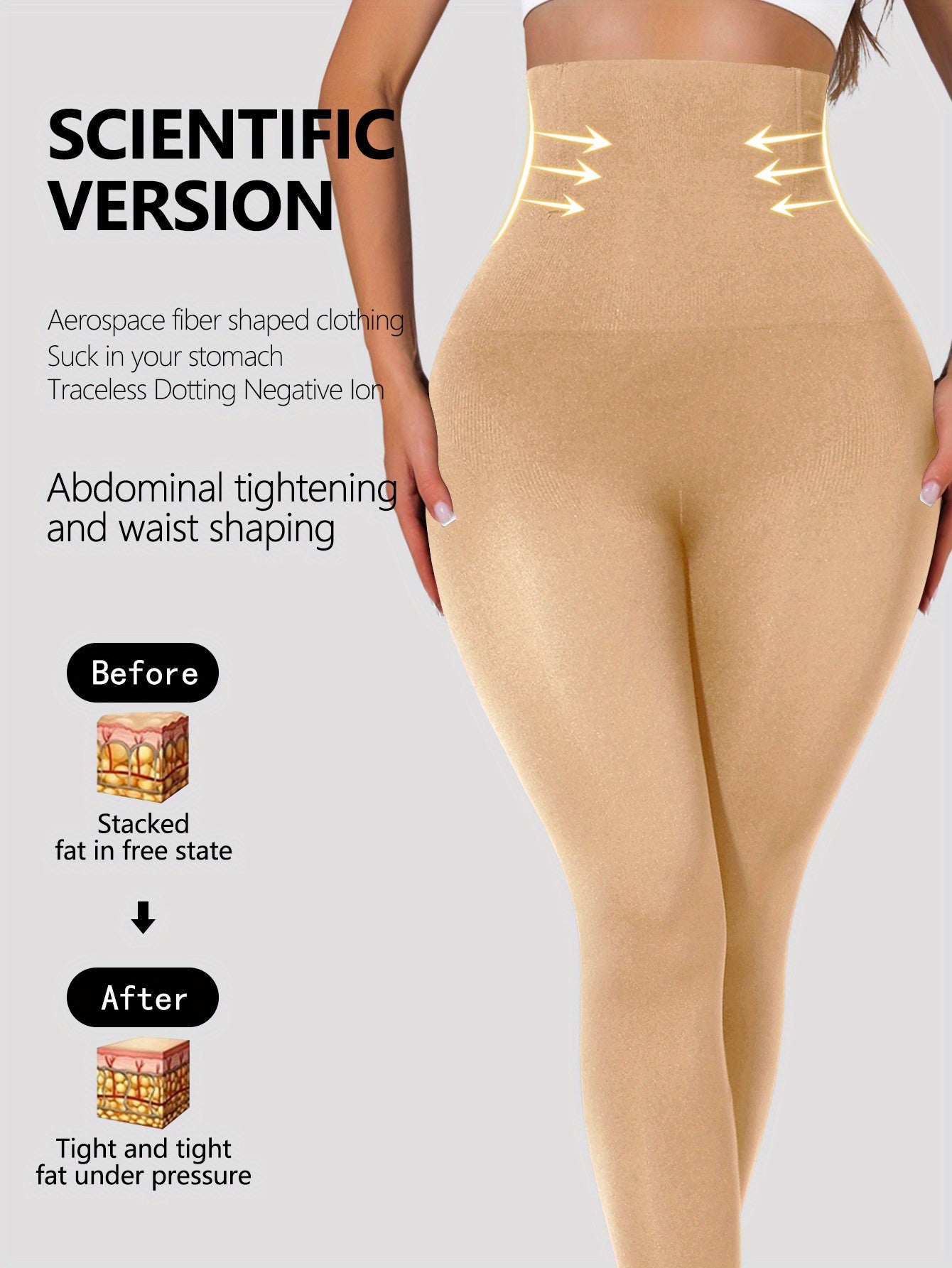 3pcs Women's High-Waisted Yoga Leggings - Tummy Control Butt Lifting 7/8 Length Pants with Golden Sequin Waistband, High-Stretch Non-See-Through Fabric for Workouts & Casual Wear (Black)