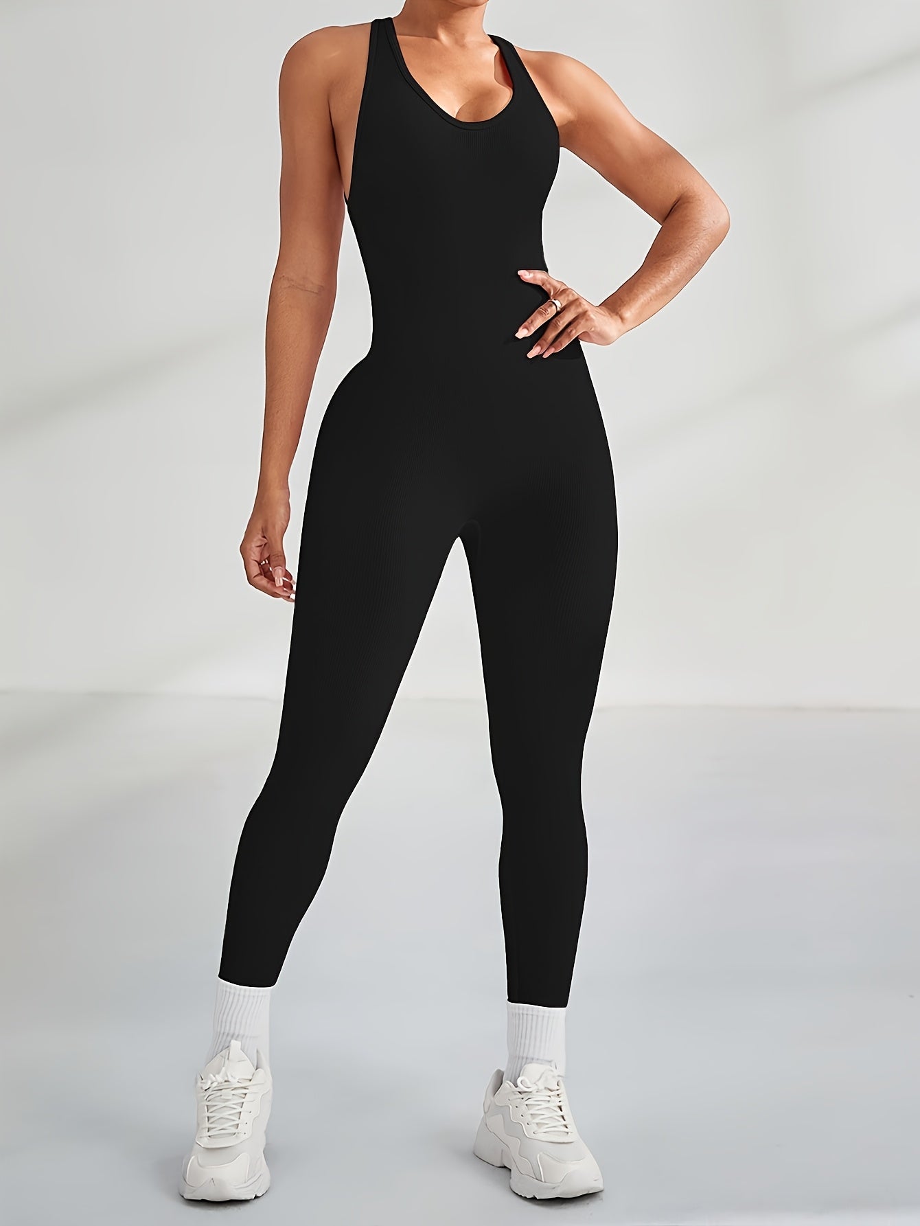 Women'S Athletic Yoga Jumpsuit
