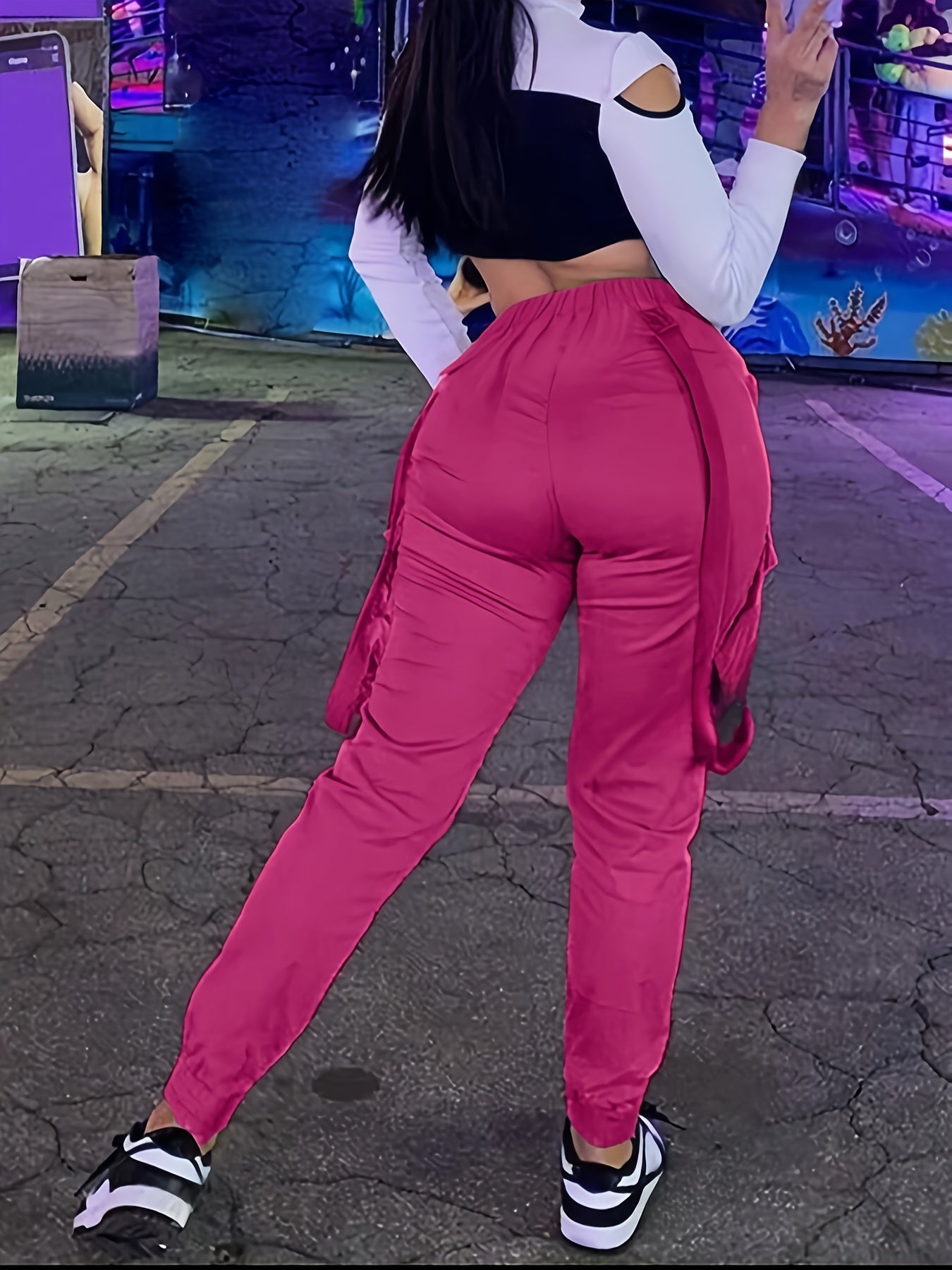 Street Pocket Streamer Loop Overalls