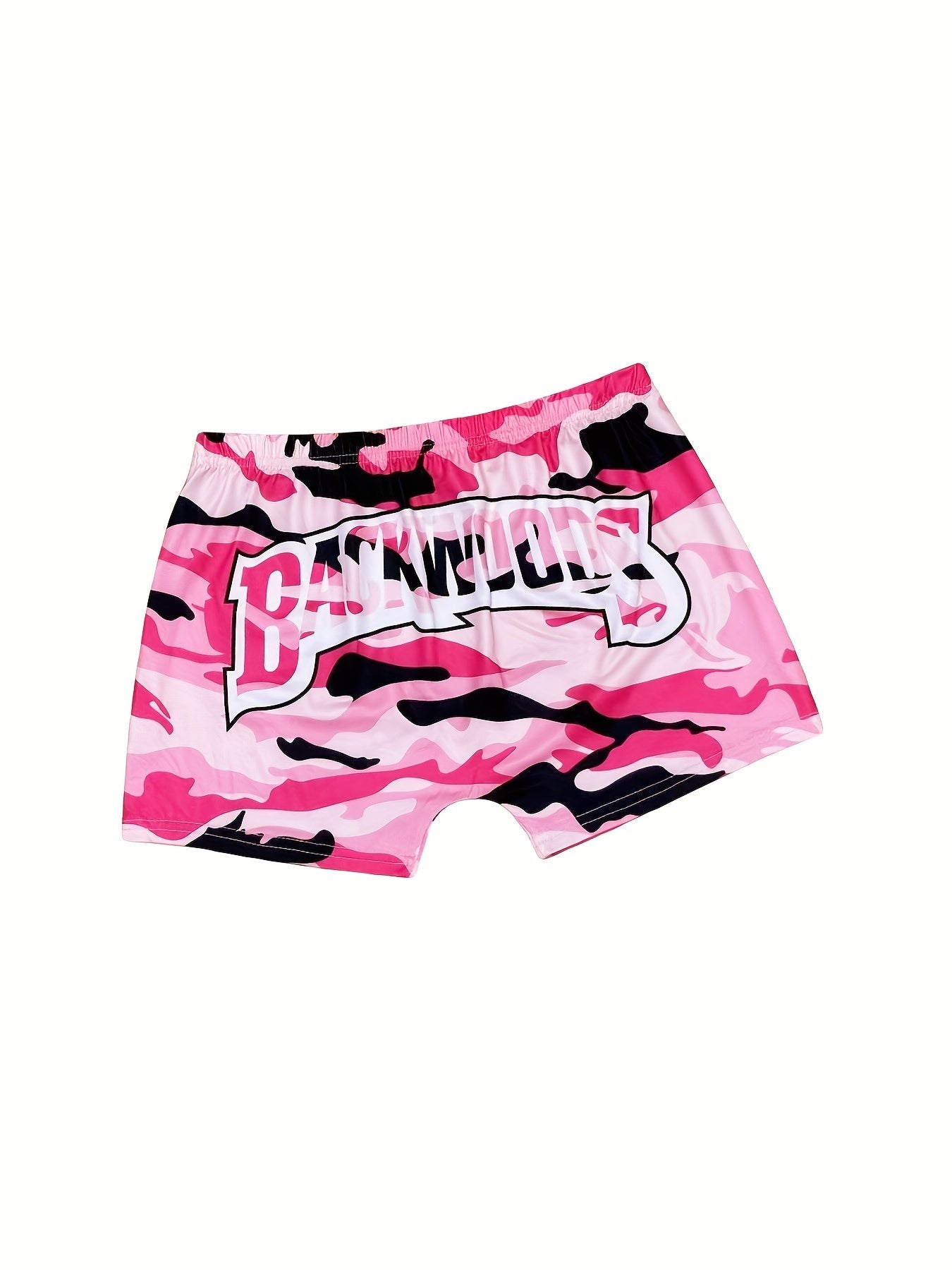 Letter Print Lounge Bottoms, Comfy & Soft Elastic Waistband Shorts, Womens Loungewear & Sleepwear