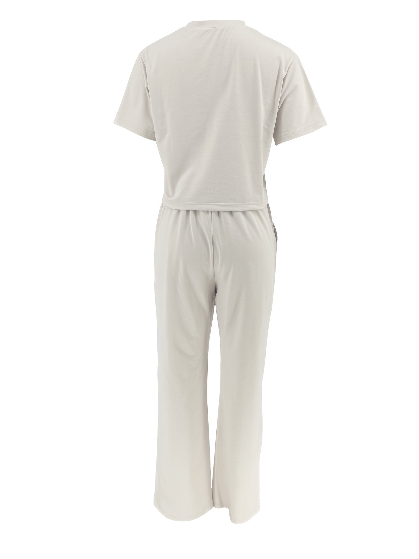 9001 Directional Vacation European And American Outdoor Sports Leisure Home Vacation Style Outfit Pants Set