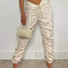 Ruched Pants for Women, Casual Trendy Trousers