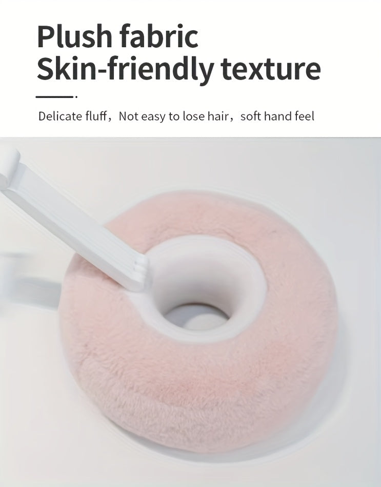 Mini Pillow Phone Holder, Slim and Skin-friendly Plush, Soft Fabric, Multi-angle Adjustable Viewing Angle, Small Size, Suitable for Reading in Bed, Watching TV Series, Stretchable Chuck Suitable for Different Sizes of Smartph