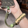 New Travel Mobile Phone Lanyard Adjustable Wrist Short Pure Hand-woven Simple Anti-theft and Drop Color Matching Thickened Metal Solid Clip Style Pet Camera Shell Universal CCD