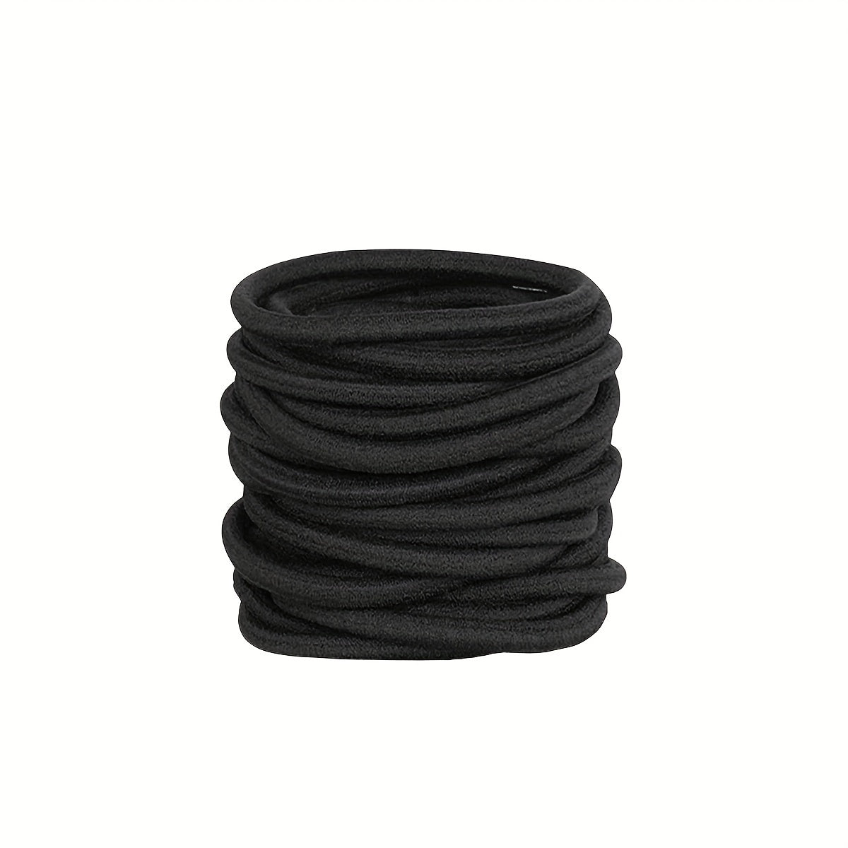 20/30/50pcs Women's Simple Basic Elastic Hair Band Hair Ring, 4mm Durable Ponytail Hair Rope, Suitable for Thick Hair, Curly Hair and All Hair Types