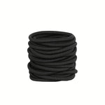 20/30/50pcs Women's Simple Basic Elastic Hair Band Hair Ring, 4mm Durable Ponytail Hair Rope, Suitable for Thick Hair, Curly Hair and All Hair Types
