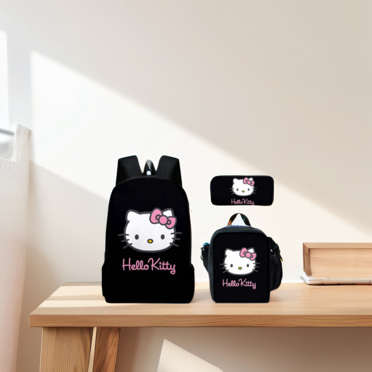 Sanrio Backpack for Women, Backpacks with Pencil Case and Crossbody Bag