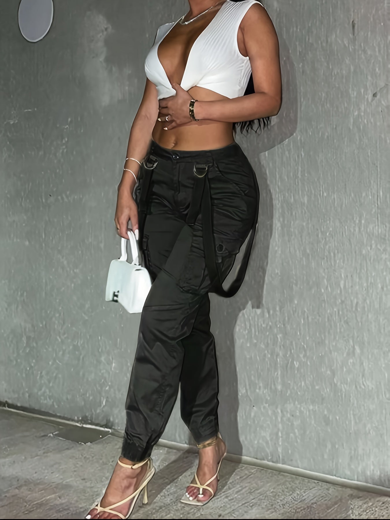 Street Pocket Streamer Loop Overalls