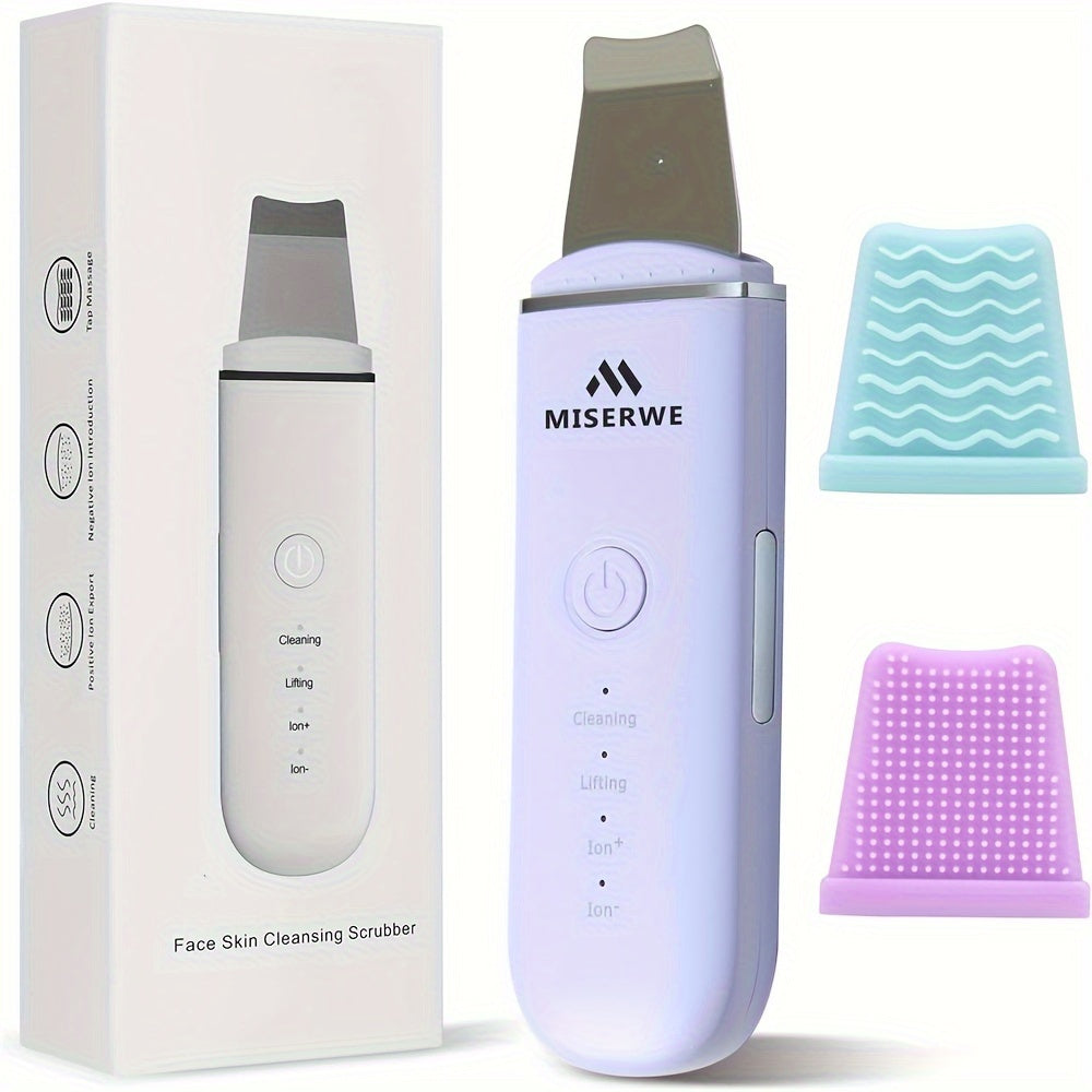 Light Beige Scrubber Facial Light Beige Scraper Deep Cleansing Pore Cleaner, Valentine's Day and New Year Gift, Best Valentine's Day Gift