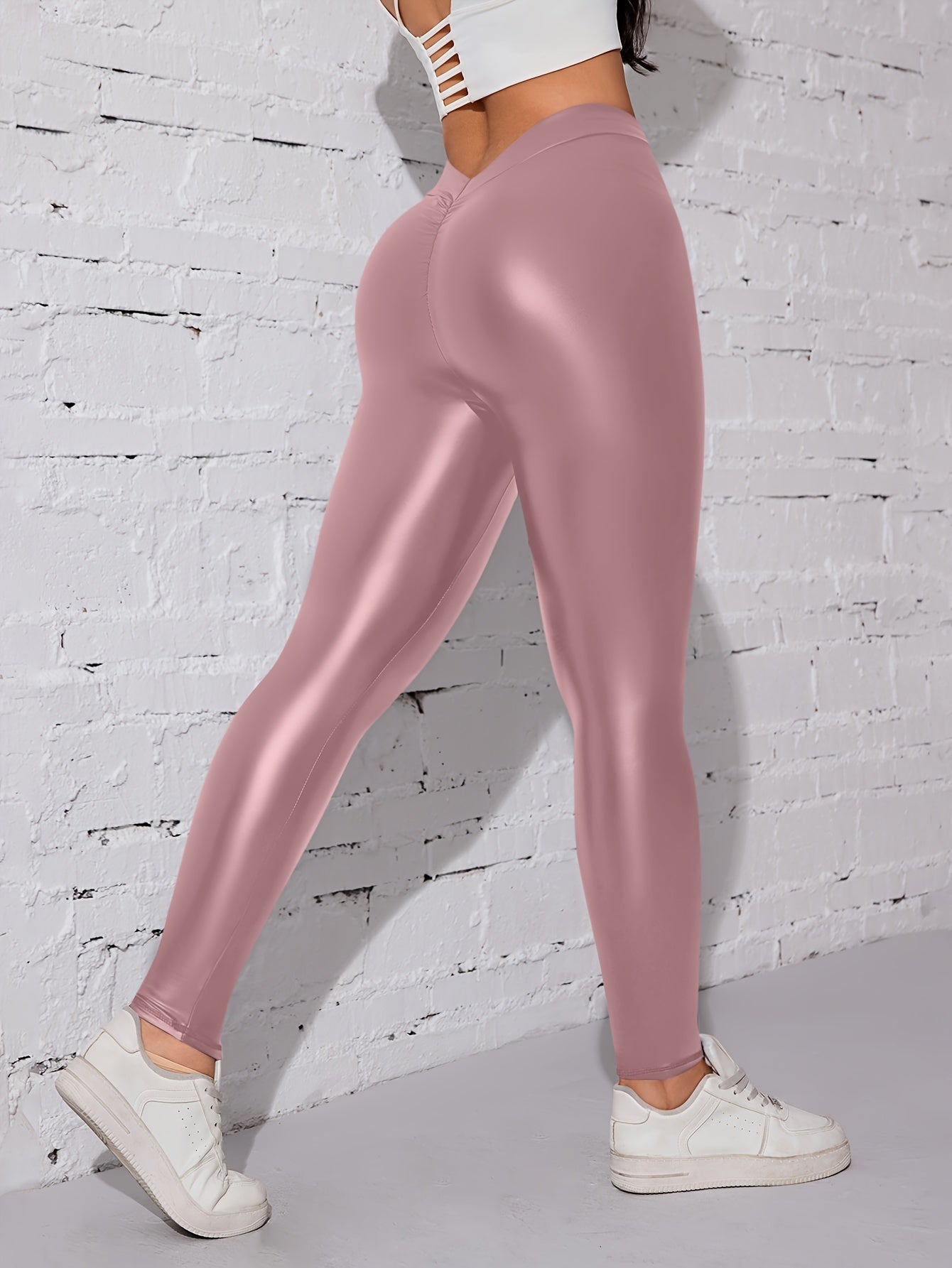 Women's Casual Sports Tights Two-Piece Set