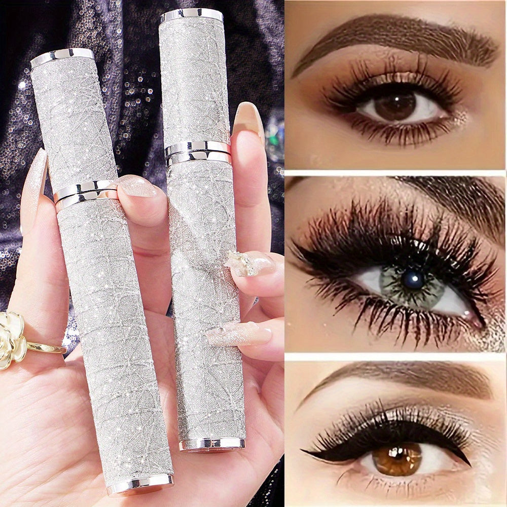 2pcs Ultra Black Plus Volume Mascara-Waterproof and Durable Formula, Suitable for All Skin Types, Enhance Eyelash Length