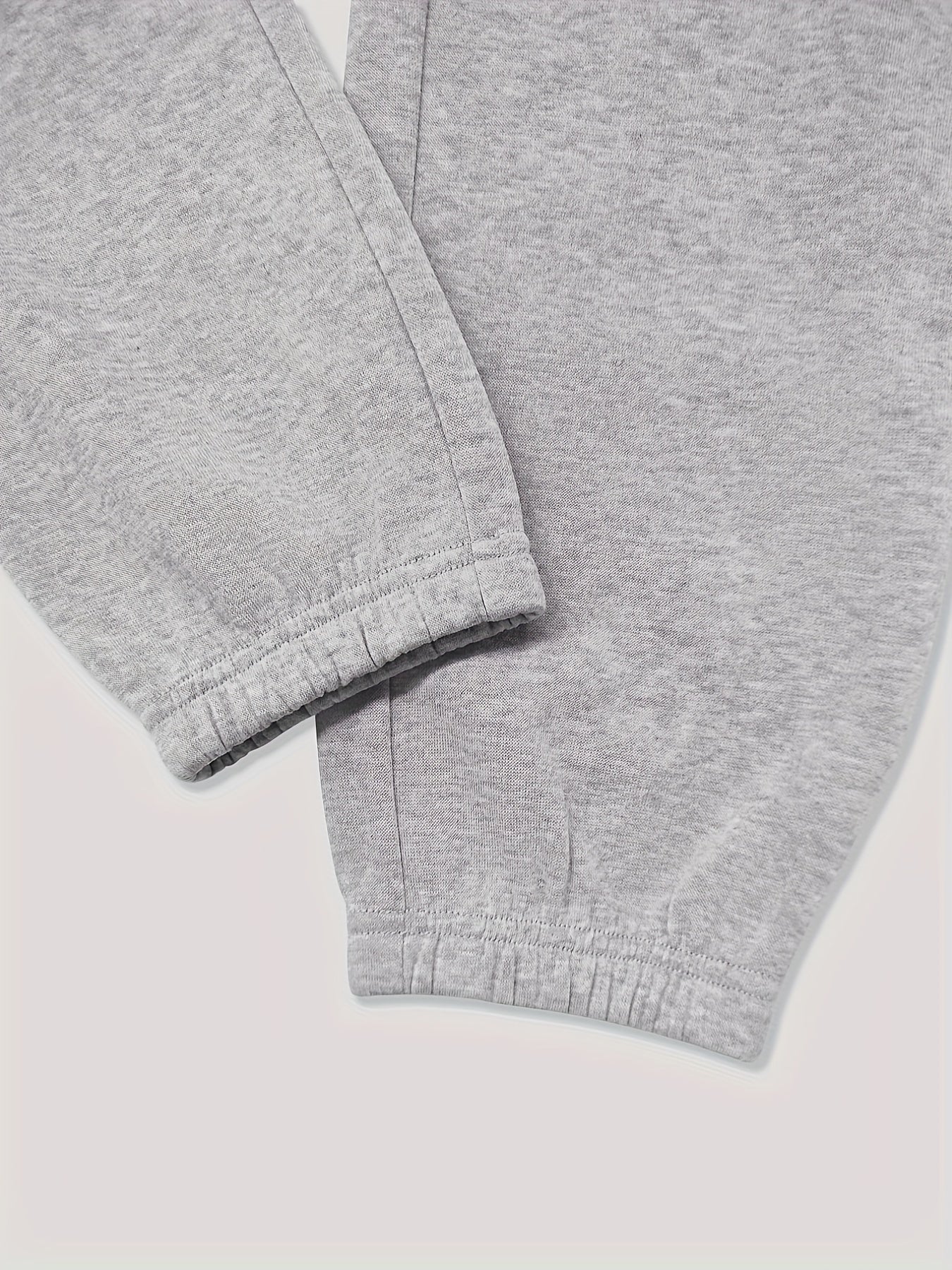 [Stylish Lounge Wear Set] 6pcs Comfortable Polyester Vest and Sweatpants Set - Solid Color Knit Fabric, All-Season Lounge Wear with Pockets