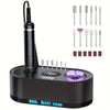 Electric Nail Drill Machine 40000RPM Professional Efile Nail Drill Kit, High Speed, Low Heat, Low Noise, Low Vibration, Electric Nail File For Acrylic Gel Nails, Toenail Shaping, Buffing, Grinder Manicure Pedicure Polishing S