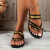 Stylish Soft Comfortable Travel Casual Party Women's Flat Slippers