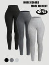 Women's Leggings Three-Piece Set Women's Casual Leggings Three-Pack