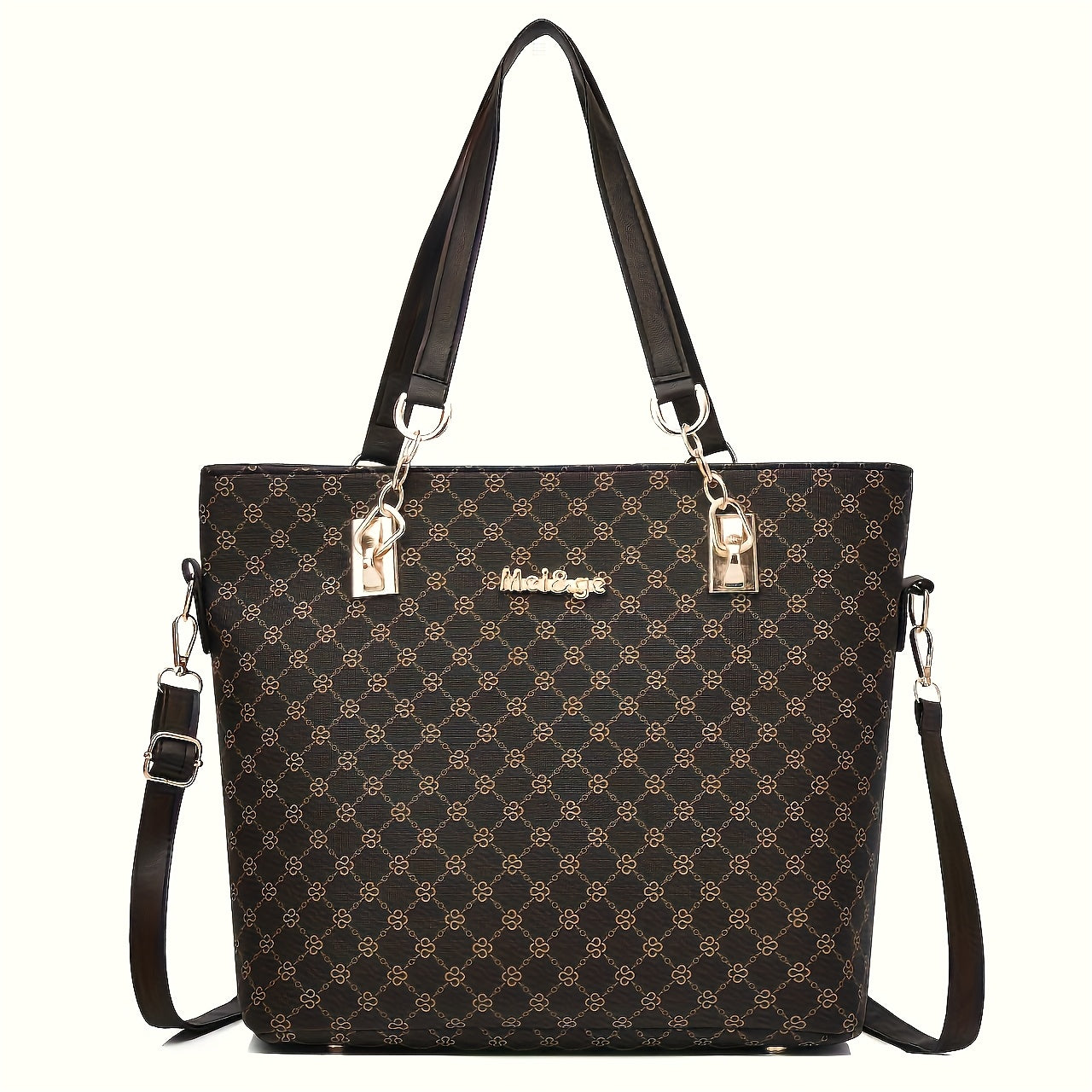 Versatile 6pcs Synthetic Leather Bag Set - Trendy Tote, Crossbody, Handbag, & More for Daily Chic