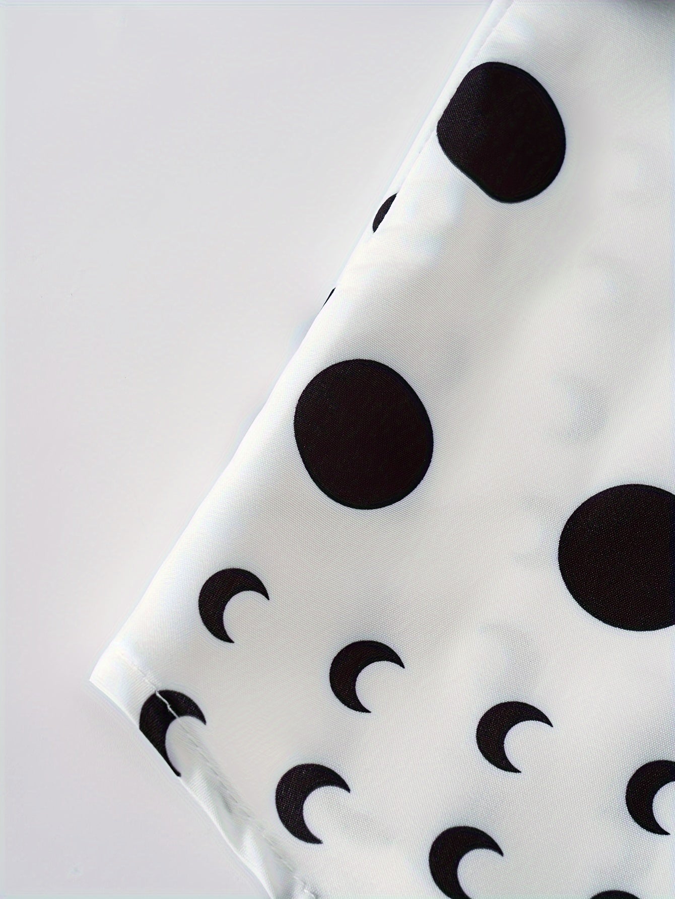 Vintage-Inspired Polka Dot Long Sleeve Shirt Dress - Button Detail, Non-Stretch Polyester, Machine Washable - Perfect for Spring/Fall