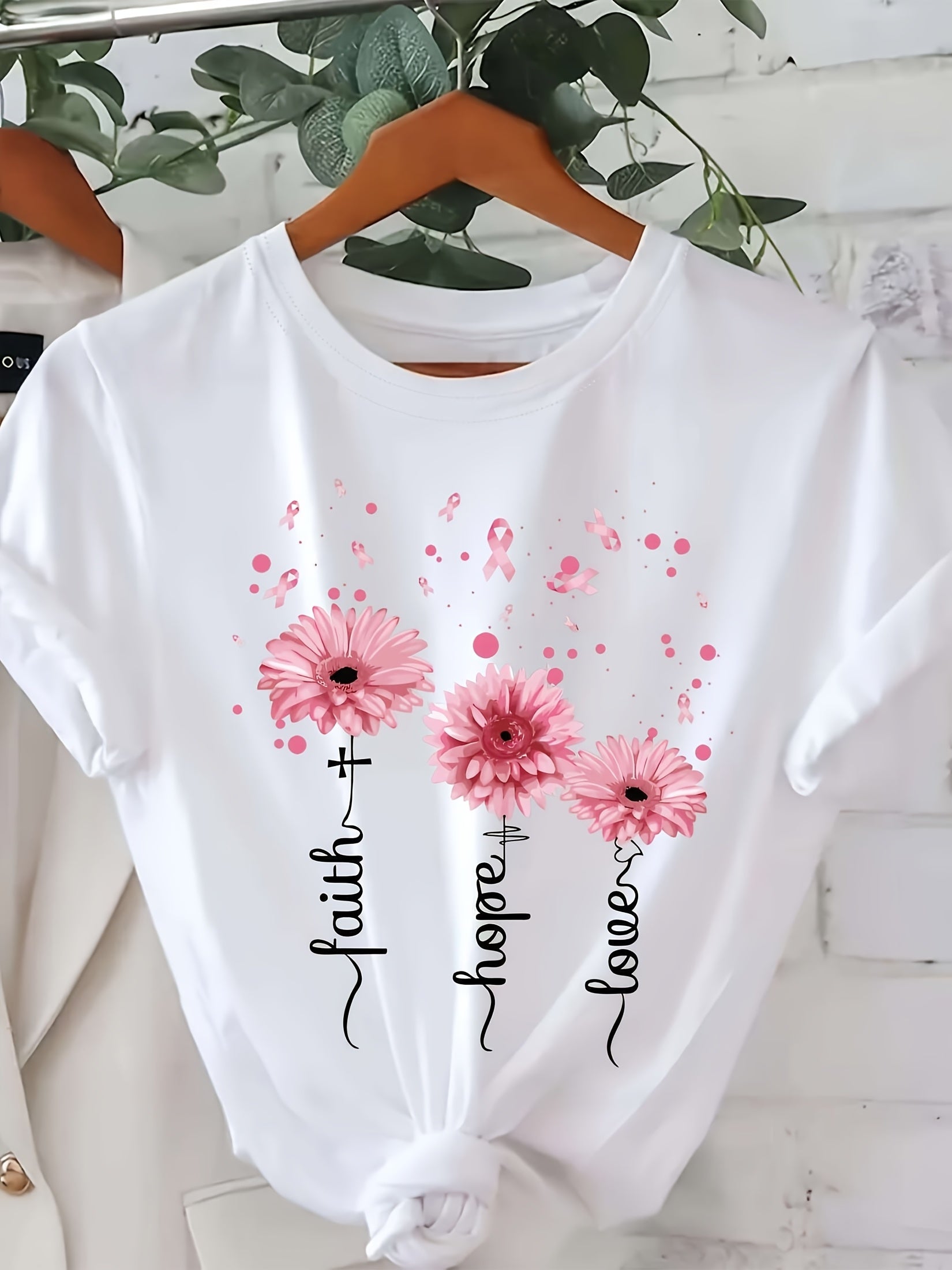 180g T-shirt, Ladies Short Sleeve T-shirt, Printing Trend, Soft And Comfortable Skin-friendly, Refreshing And Simple, Stylish Pullover