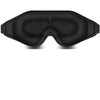 3D Contoured Sleep Mask - Soft Light Blocking Eye Cover with Adjustable Strap for Napping, Travel, Night Shift, Yoga Meditation - Solid Color Sponge Eye Mask, Single Pack (Black/Grey/Pink)