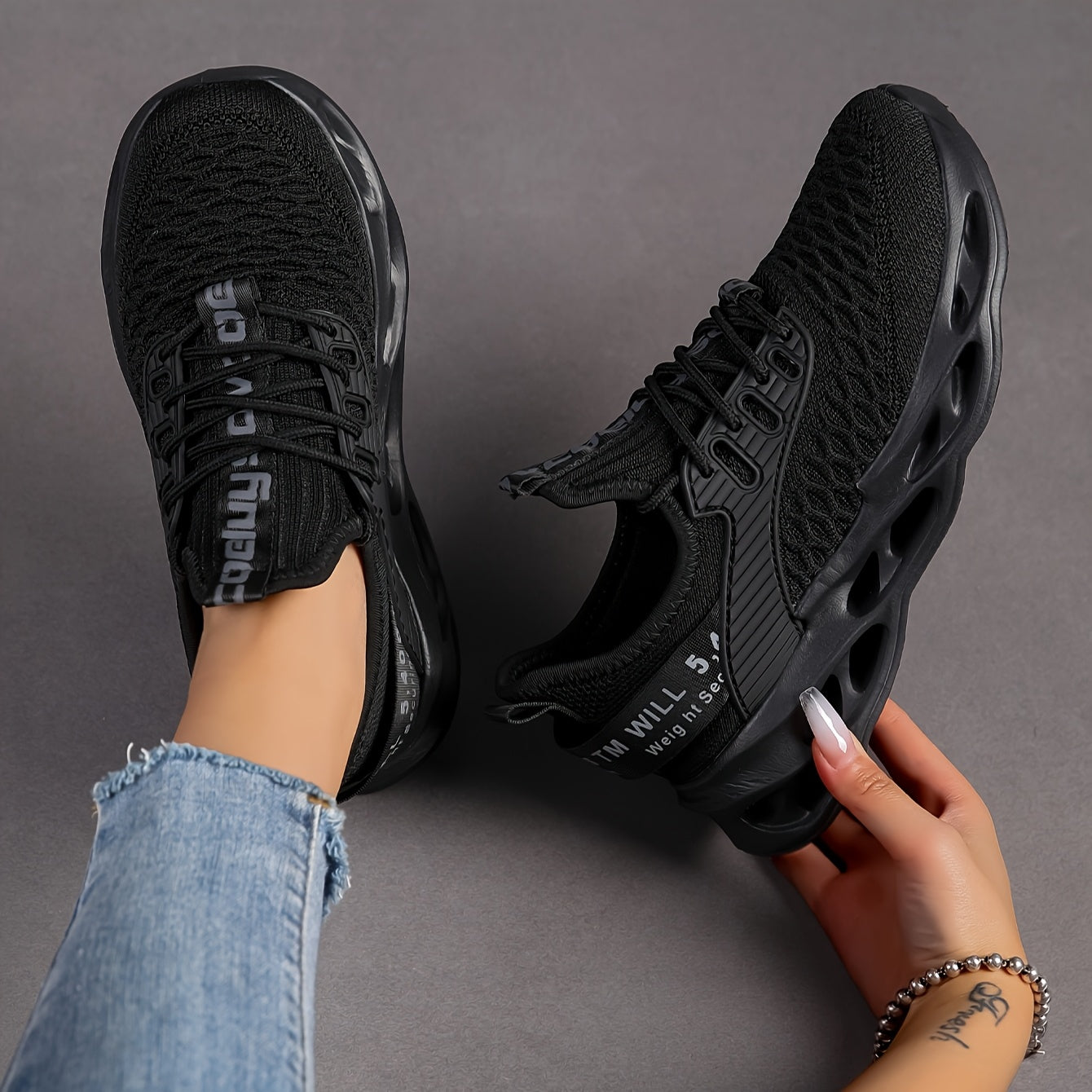 Lightweight Road Running Shoes for Women & Men – Breathable Fabric Upper, Cushioned Support, Durable MD Sole, All-Season Athletic Sneakers